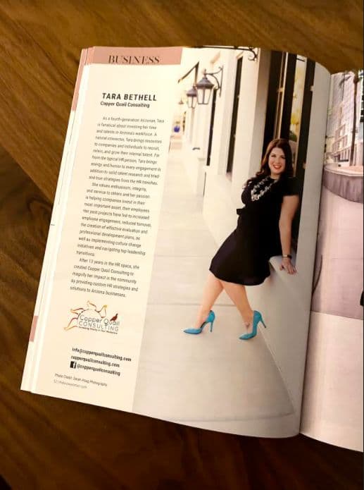 Check Out the 2021 KNOW Book Featuring Tara Bethell of Copper Quail Consulting
